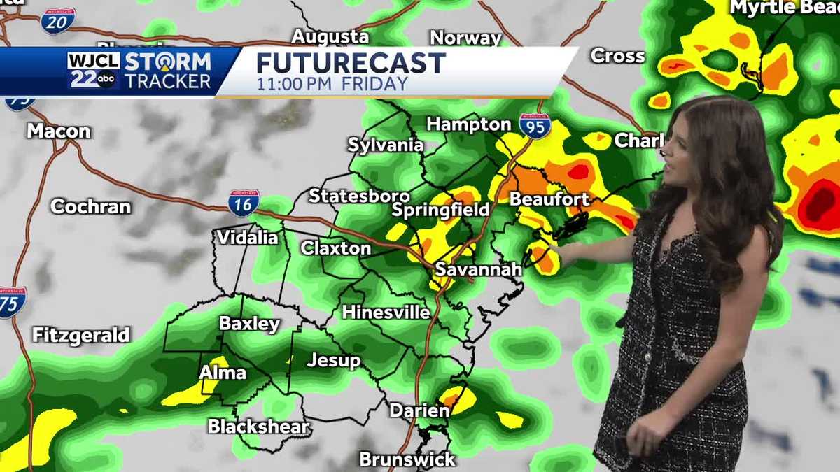 Scattered showers today but warm and dry weather is on the way