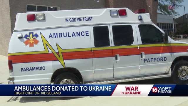 Pafford EMS donating ambulances to Ukraine - Vimarsana News
