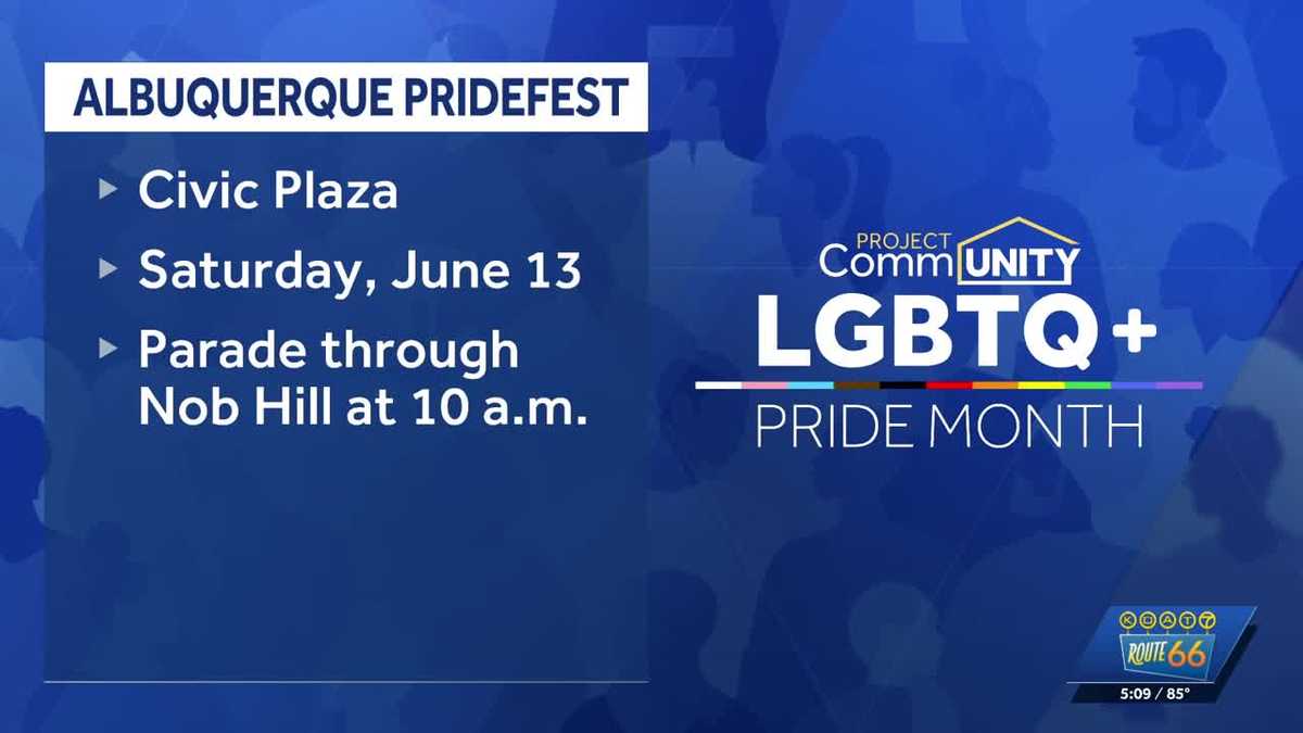 See the headliners for this year's Pridefest in Albuquerque