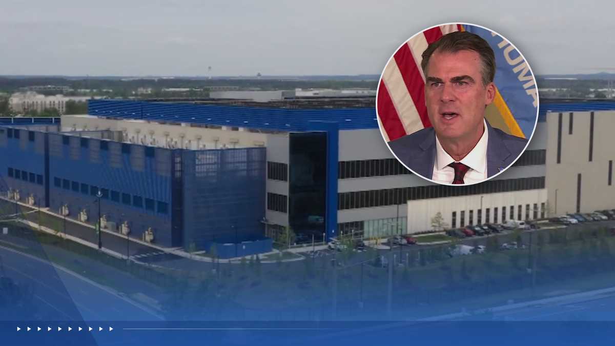 Oklahoma governor defends data center developments as long as they follow the law