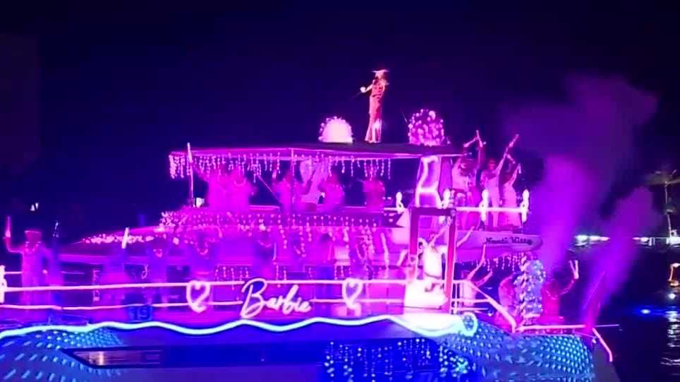 ﻿30th Annual Palm Beach Holiday Boat Parade along the Intracoastal Waterway