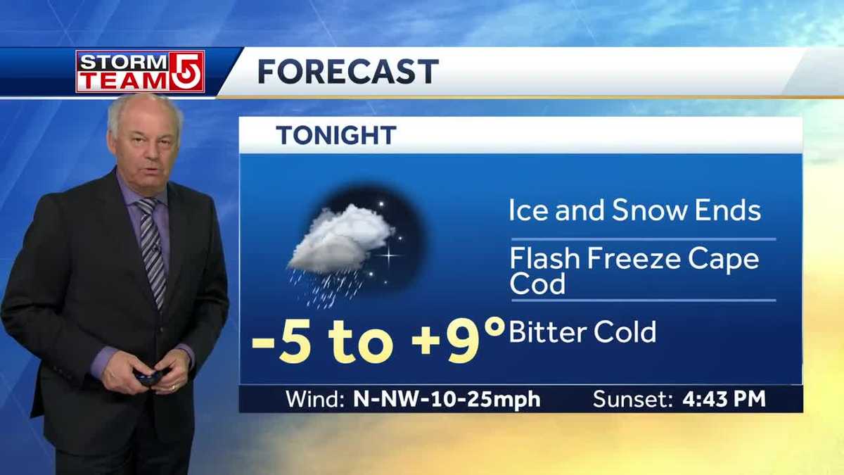 Video Bitter cold arrives, but mild weather returns midweek