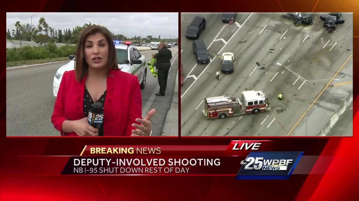 Deputyinvolved shooting on I95