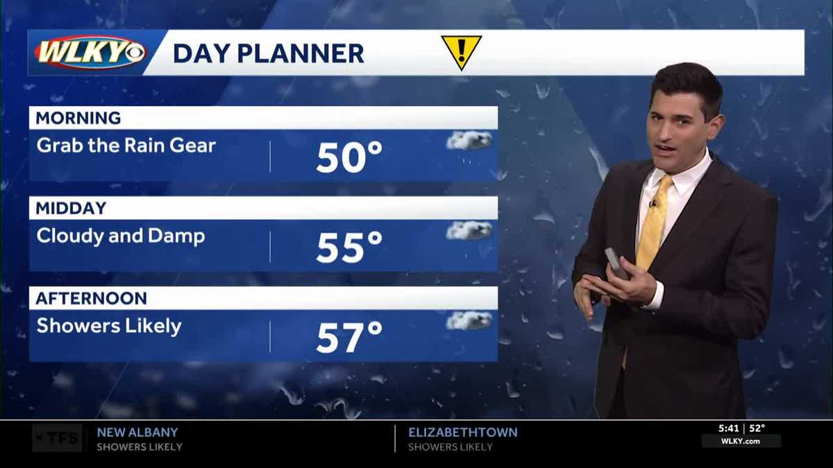 Rain Friday gives way to brighter weekend skies