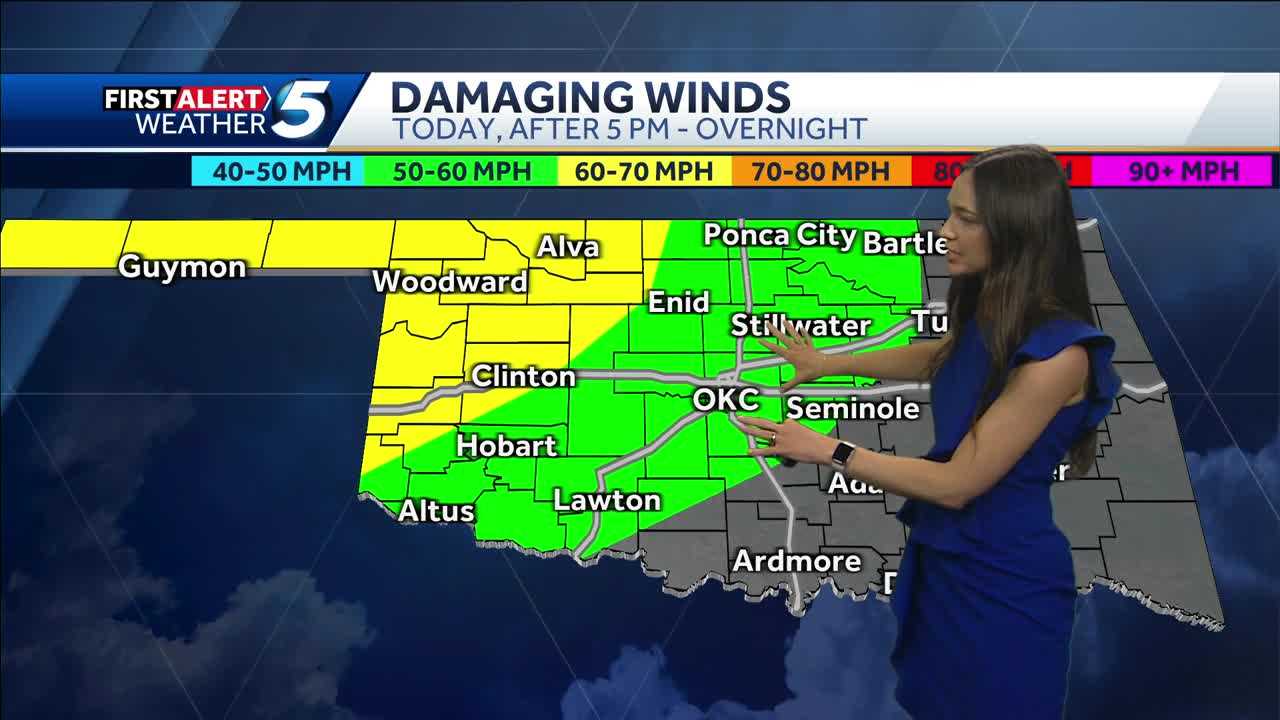 Oklahoma could see ping pong ball-sized hail, 70 mph winds later - Vimarsana News