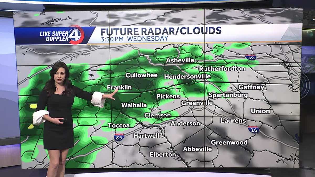 Showers and thunderstorms return by midweek