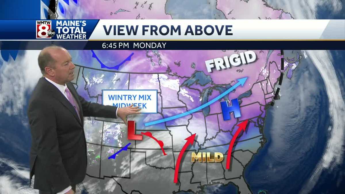 After a cold start, milder temperatures return this afternoon