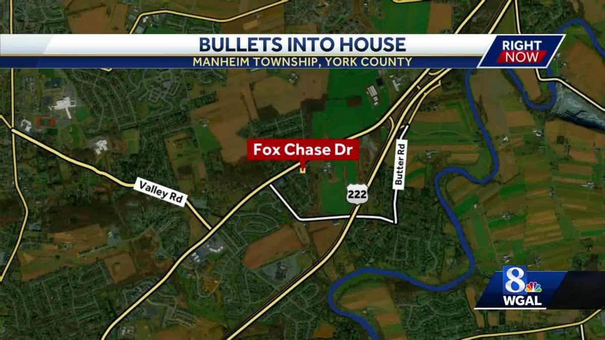 York County police investigate bullets fired into home