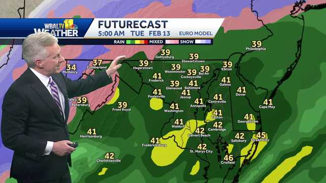 Warm temperatures to make it difficult for snow to accumulate