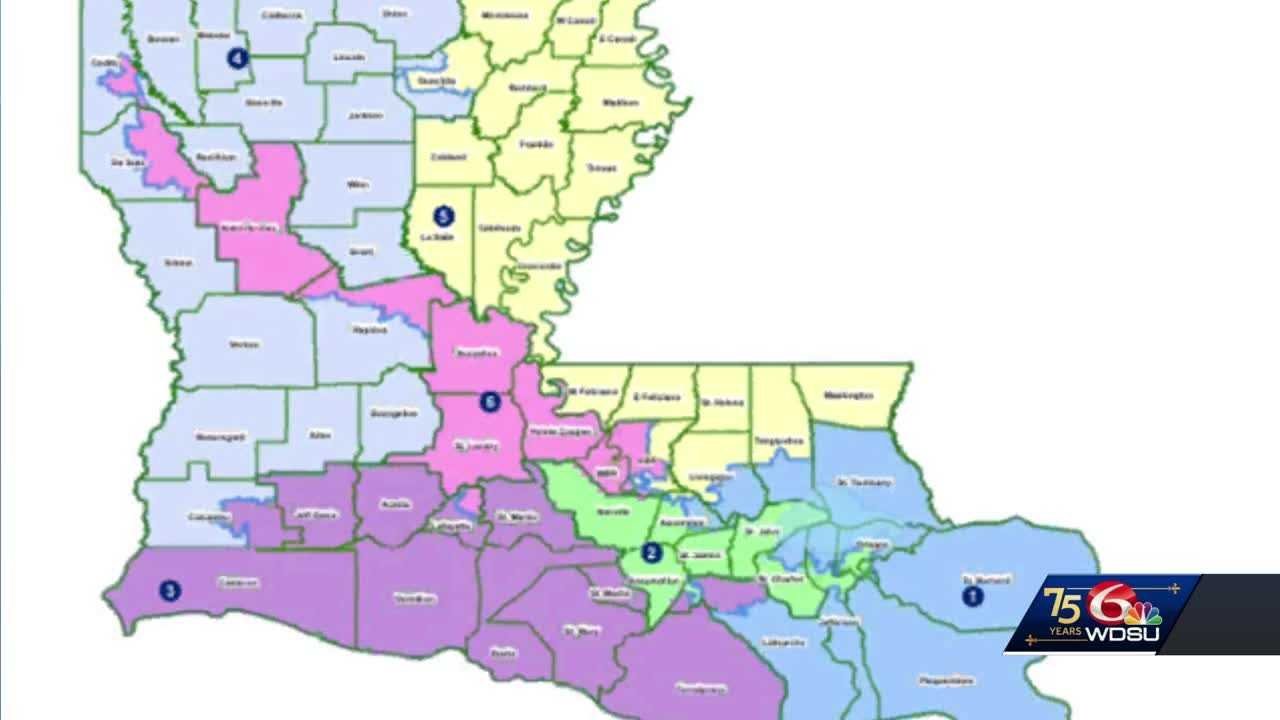 Louisiana Congressional Map Black District