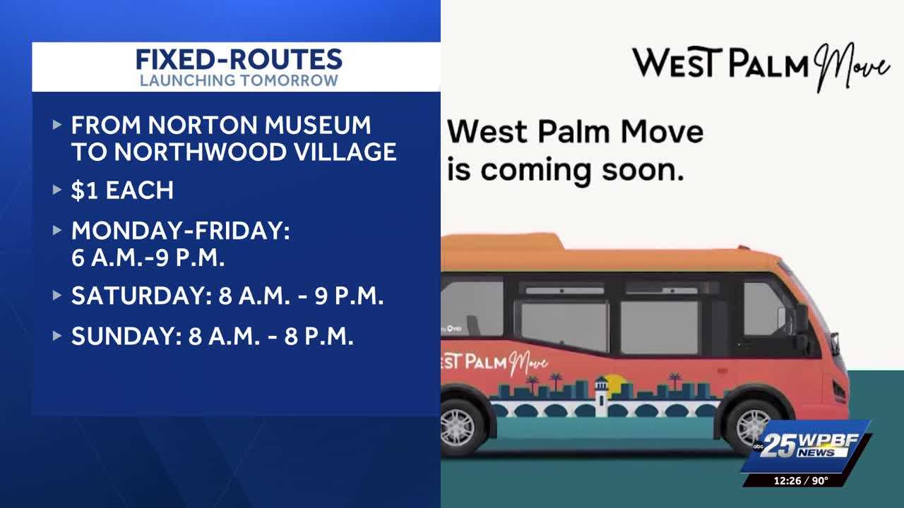 West Palm Beach rolls out a $1 all-electric downtown ride