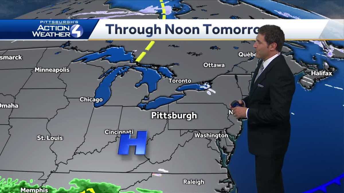 Temperatures near to above average
