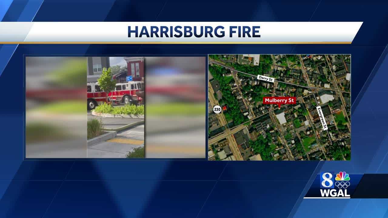 Firefighters Battle Residential Fire In Dauphin County, Pa.