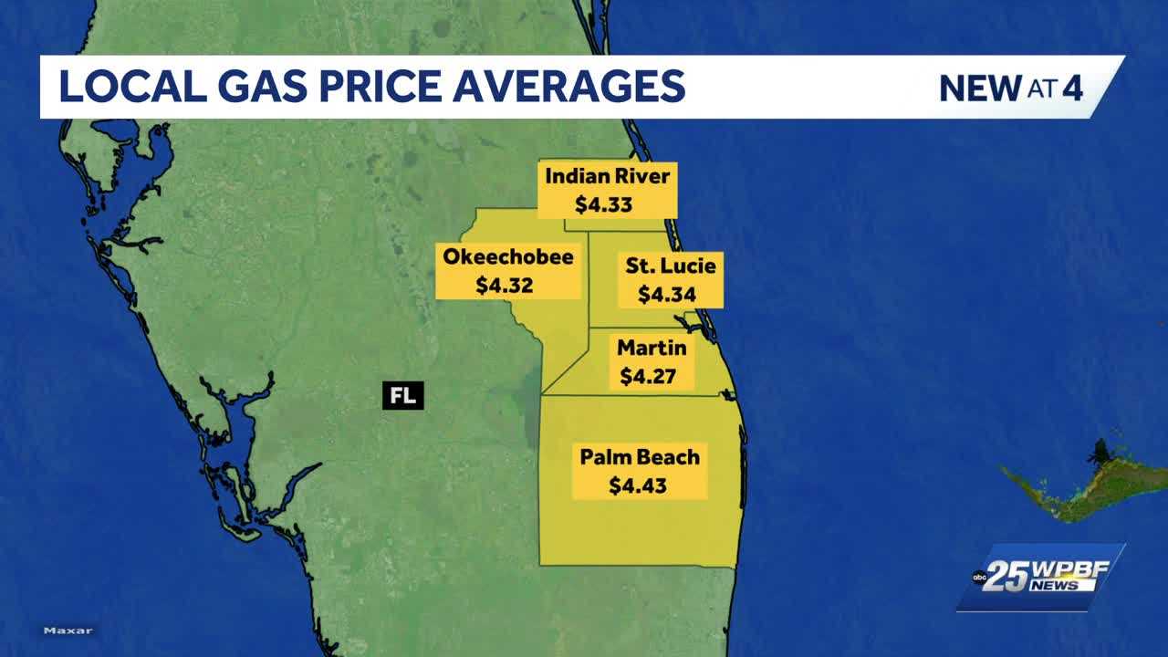 wpbf.com - Camila Pereira - Gas prices rise in Florida. When could drivers see relief?