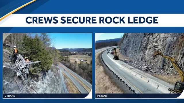 Interstate 91 South lane back open in Vermont after rock slide - Vimarsana News