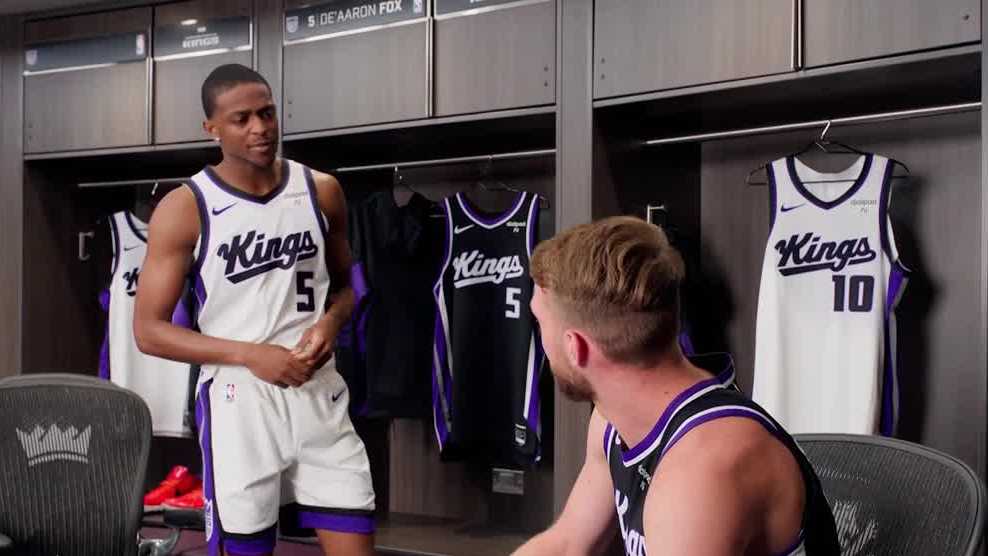 Here's a closer look at the new Sacramento Kings jersey 