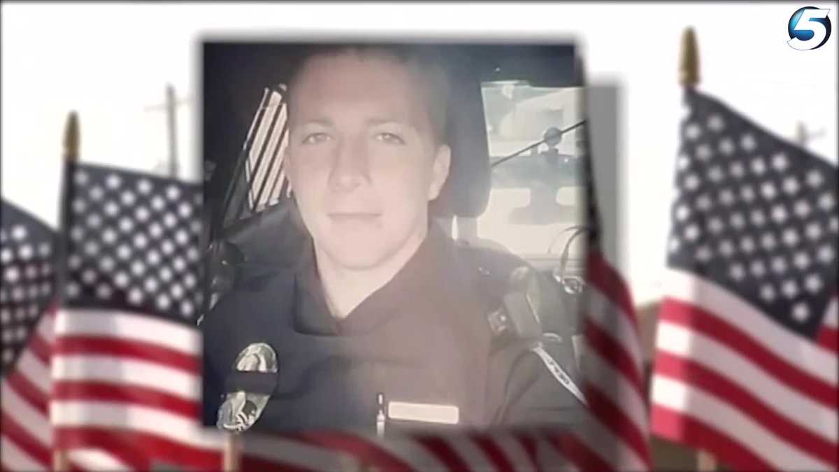 Tecumseh Police Department honors fallen officer year after his death
