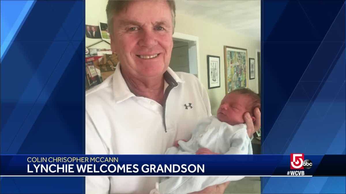 Mike Lynch welcomes grandson, Colin