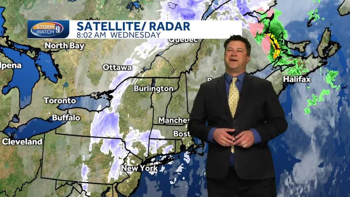 Watch: Mostly cloudy with scattered snow showers