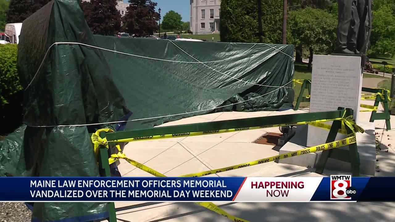 Memorial For Maine Officers Who Died On Duty Vandalized   B762f787 1ec4 4bc3 A413 36790513f554 