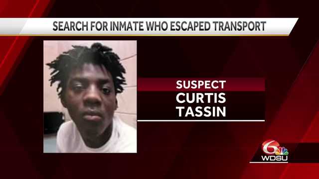 Louisiana Curtis Tassin court transport vehicle escape search - Vimarsana News