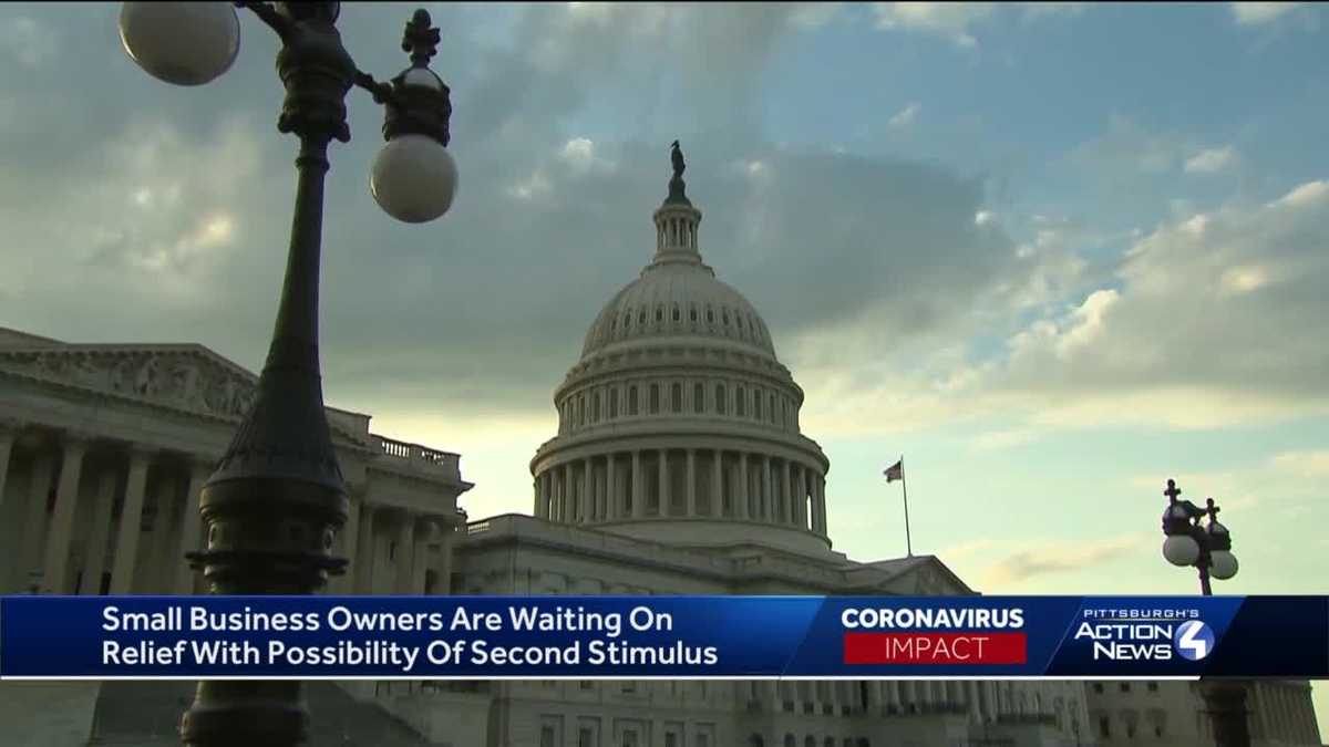 Small business owners waiting on relief with possibility of second stimulus