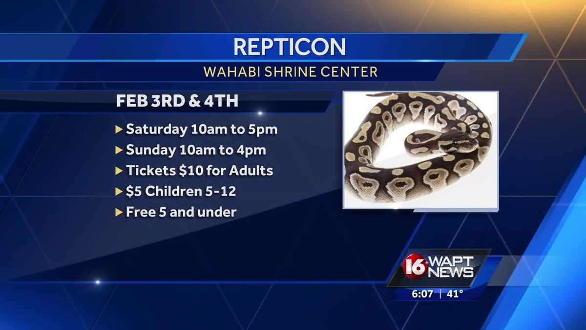 Reptile show coming to Jackson