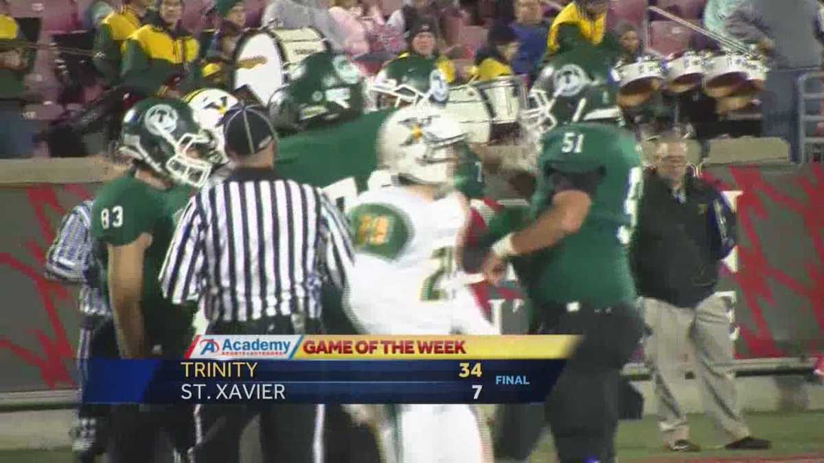 High School Playbook: Trinity defeats St. X