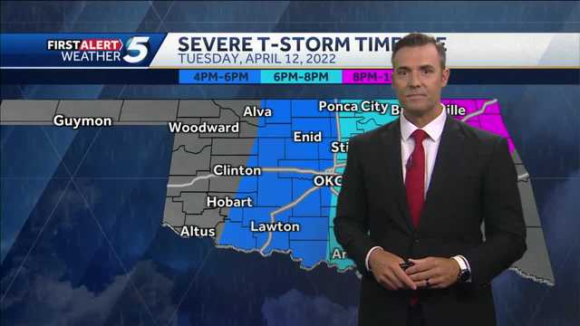 Oklahoma could see storms with big hail, tornadoes Tuesday - Vimarsana News