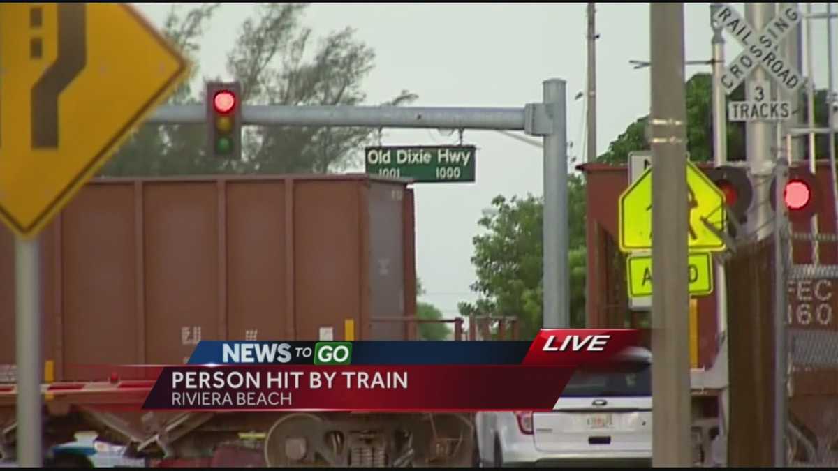 Person hit, killed by freight train in Riviera Beach