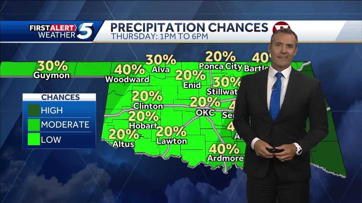 FORECAST: Storms likely again Thursday in Oklahoma