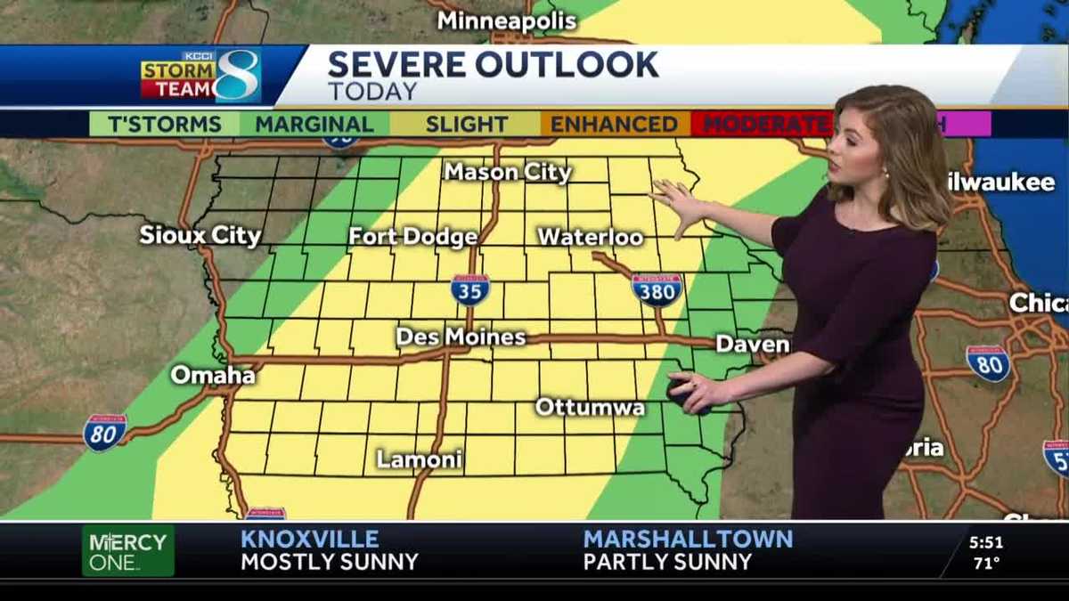 Incoming Storms Have Severe Potential