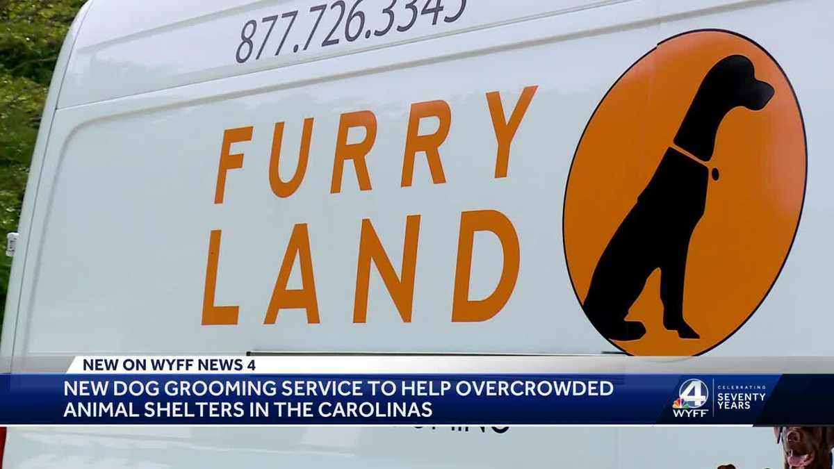 South Carolina Mobile grooming service helps animal shelter