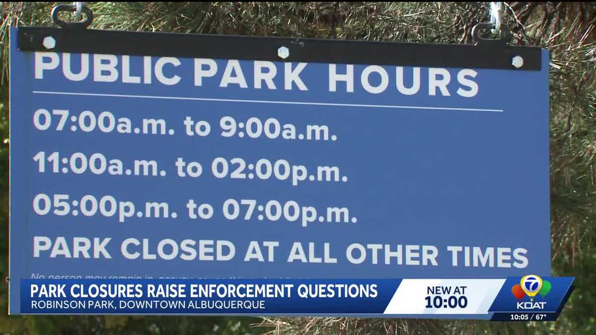 Albuquerque City Council divided on new Robinson Park limited hours during the day