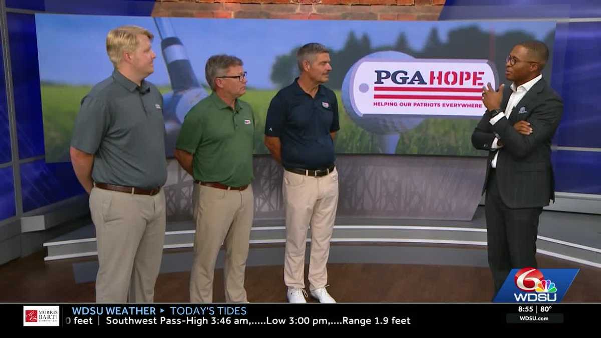 PGA HOPE program offers golf to veterans in Southeast Louisiana