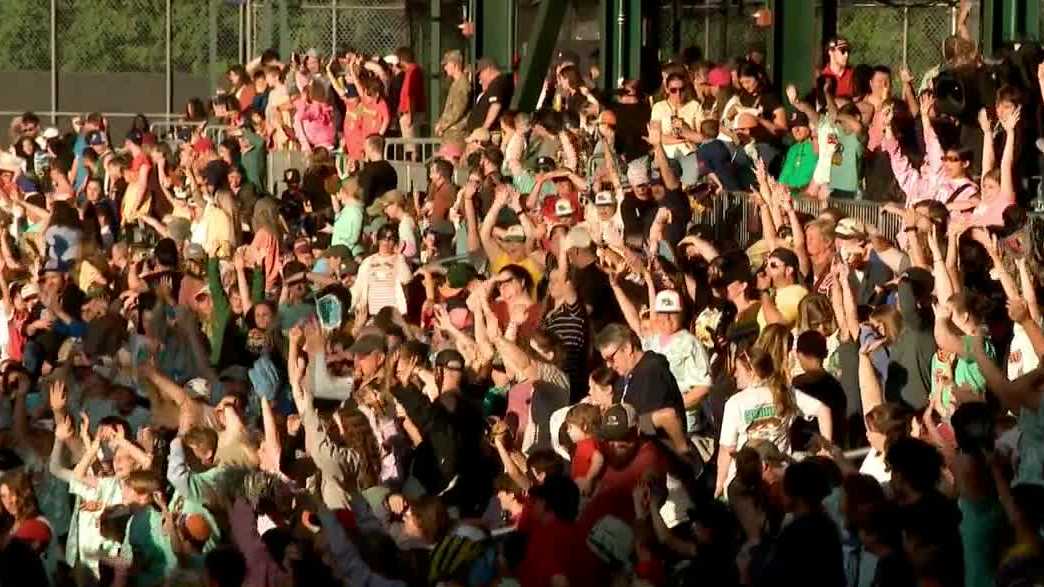 Fans pack Delta Dental Stadium for first Banana Ball game in NH