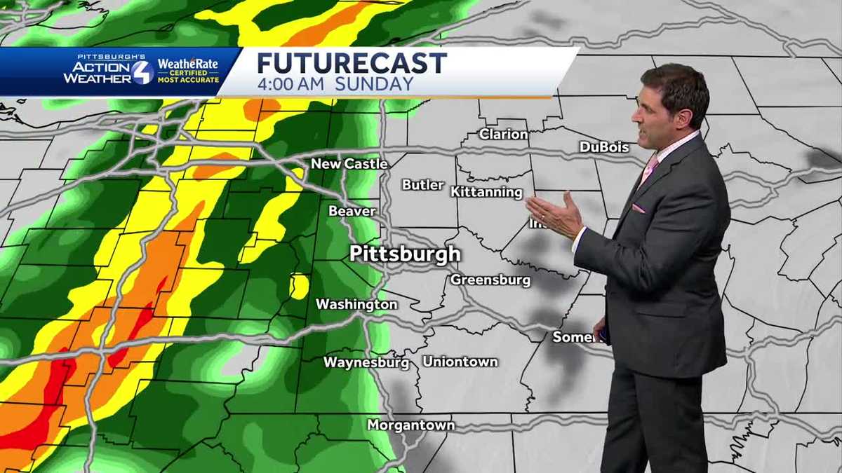 Shower chances return this weekend