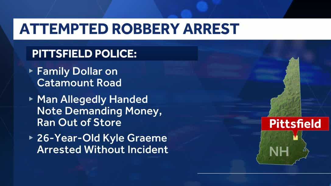 Pittsfield man arrested in connection with attempted robbery