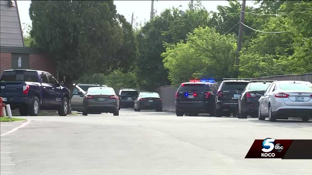 Oklahoma City police took suspects into custody after robberies