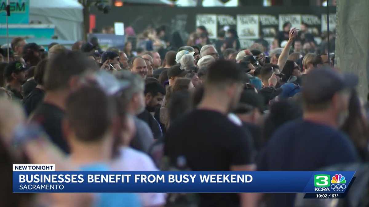 Sacramento events boost local businesses with increased foot traffic