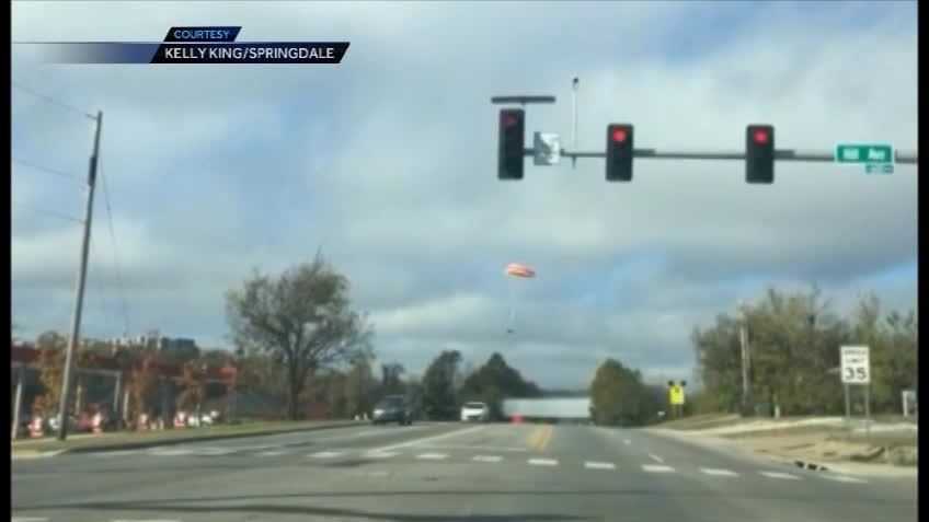 Raw Video: Plane crashes on MLK Boulevard in Fayetteville