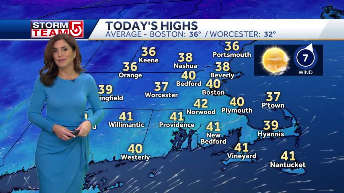 Video: Chilly end to week, but sun returns