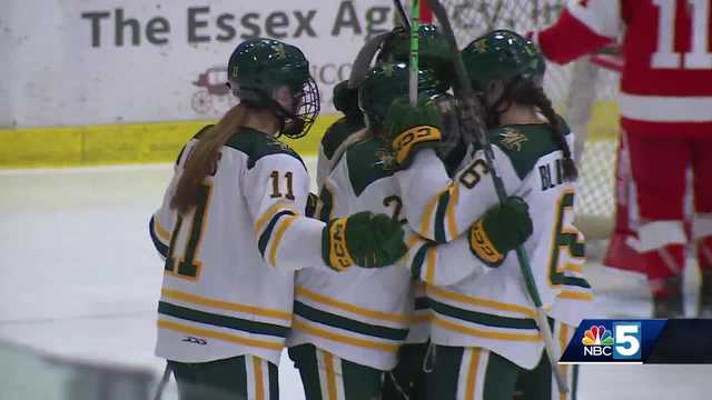 University of Vermont women's ice hockey bounces back to split series against No. 13 Boston University