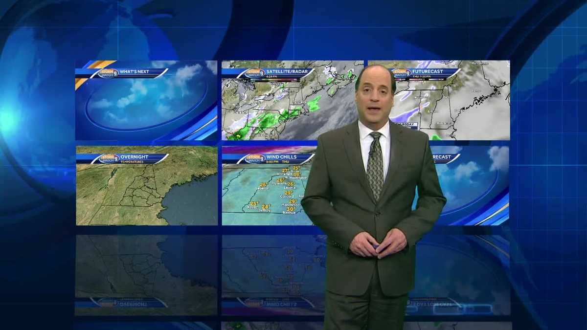 Watch: Clearing skies after overnight snow for many