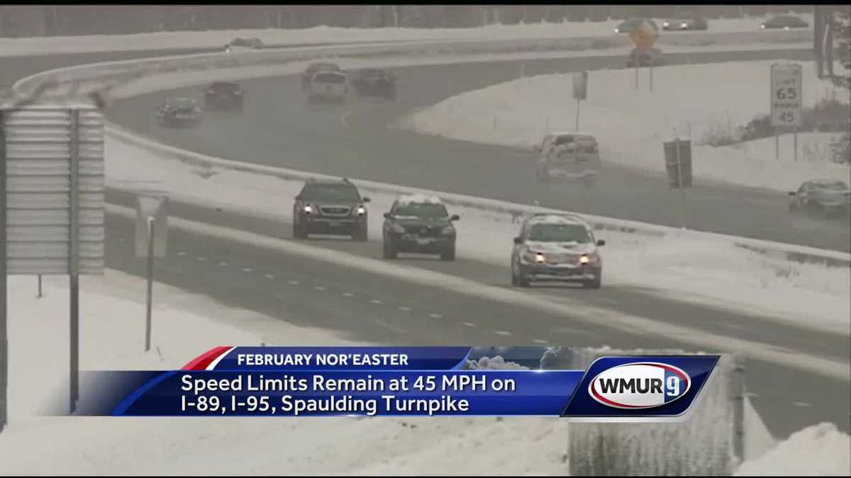 Roads mostly clear after weekend snow