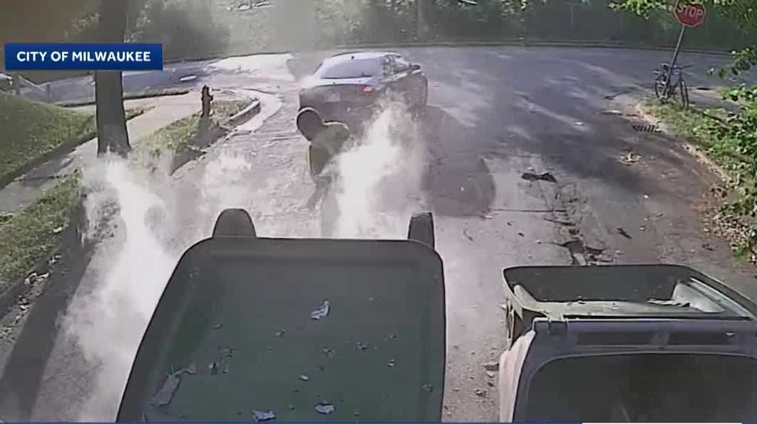 Milwaukee sanitation worker speaks out about explosion that injured partner