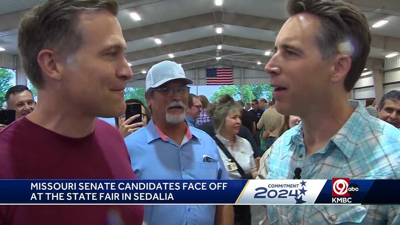 Election 2024: Josh Hawley, Lucas Kunce Clash At Missouri State Fair