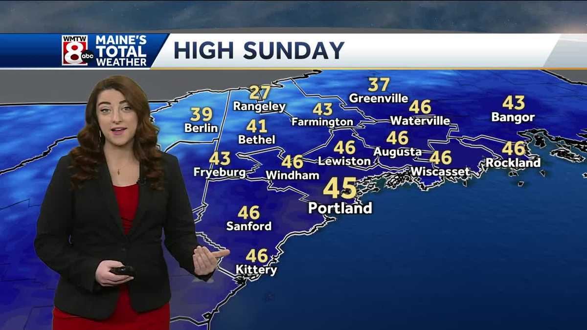 Mild end to weekend with snow on the way