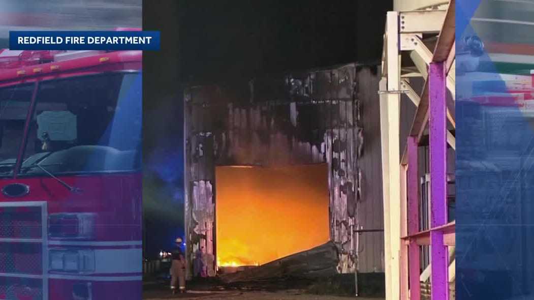 Fire at Redfield warehouse contained without injuries