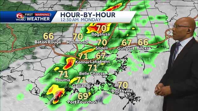 New Orleans Mild Saturday Evening, and Stormy Late Sunday - Vimarsana News
